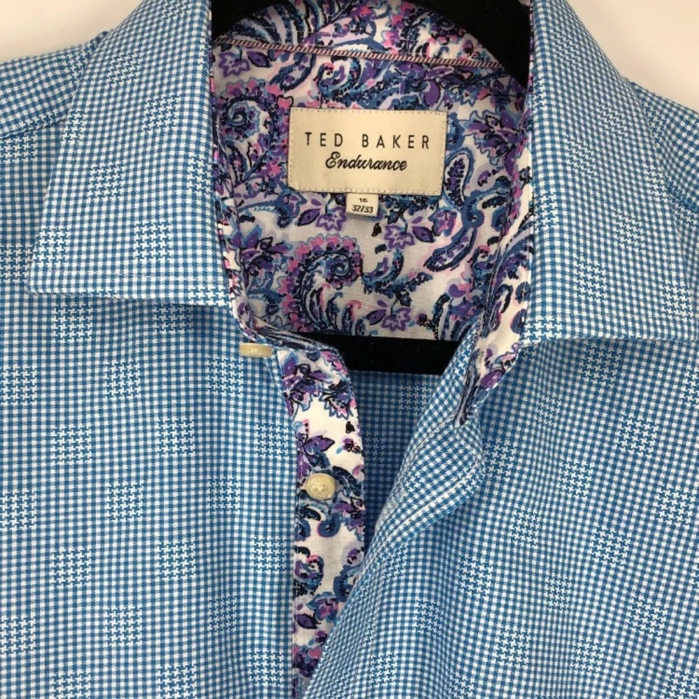 Ted Baker Swinsin Gingham Button-down